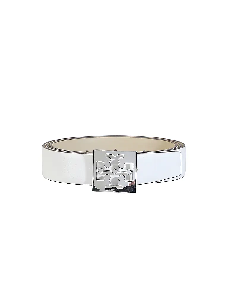 TORY BURCH | Nom du produit: Ceinture en cuir SQUARE LOGO
Marque: TORY BURCH
Couleur: blanc
Catégories: Mode,Femme

Matériel: Cuir
Motif: Uni
Style: Glamour
Détails: Logo | Blanc