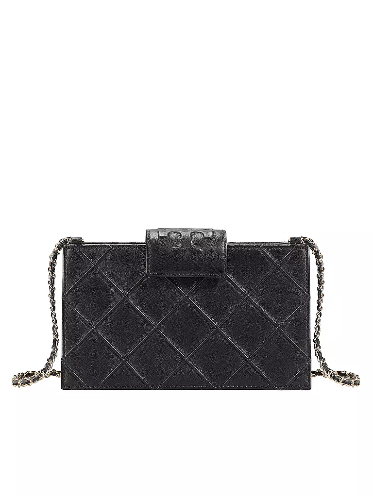 TORY BURCH | Portefeuille FLEMING MINI | schwarz