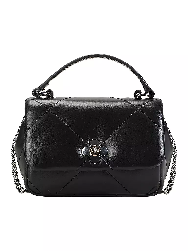 TORY BURCH | Portefeuille MICRO CHAIN WALLET | schwarz