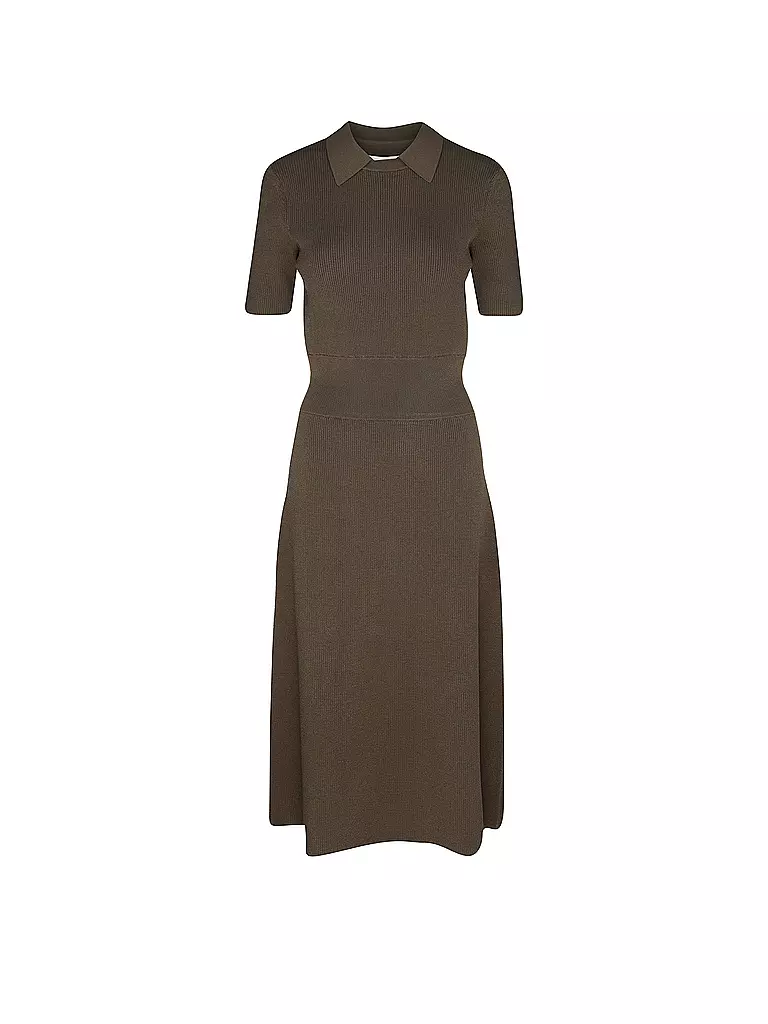TORY BURCH | Robe midi | dunkelgrün