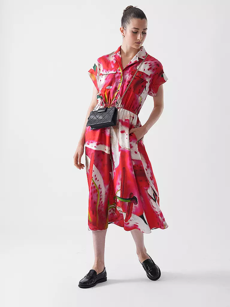 TORY BURCH | Robe midi | pink