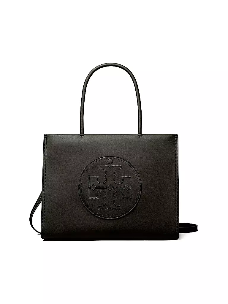 TORY BURCH | Sac en cuir - Cabas ELLA ECO TOTE Small | schwarz