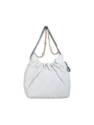 TORY BURCH | Sac en cuir - Sac Hobo FLEMING Mini | Blanc