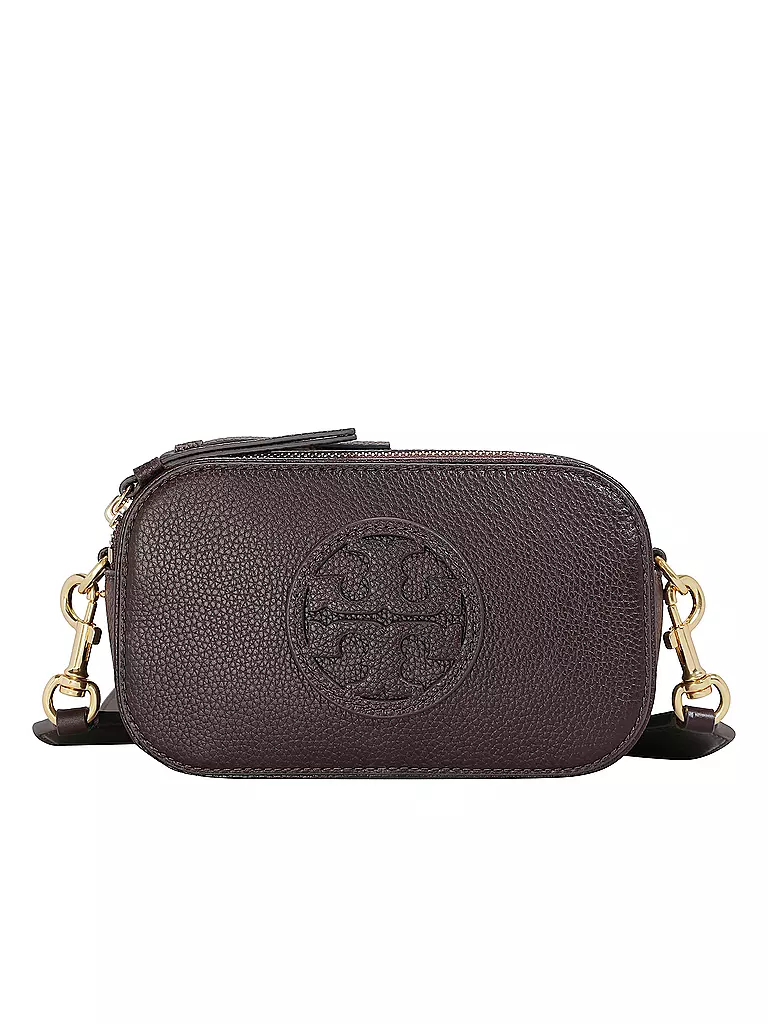 TORY BURCH | Sac en cuir - Mini sac MILLER | Rouge foncé