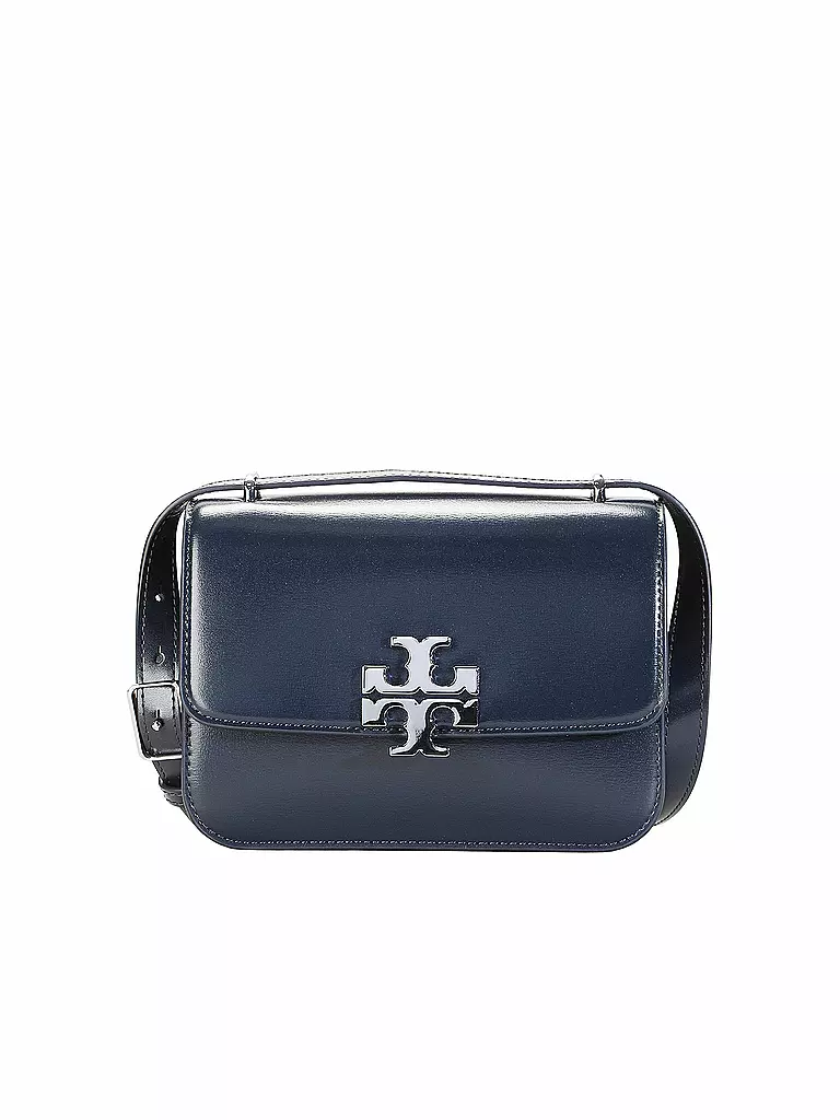 TORY BURCH | Sac en cuir - Petit sac bandoulière | dunkelblau