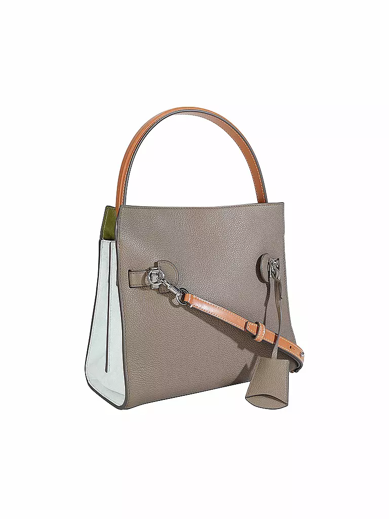 TORY BURCH | Sac en cuir - Sac à main Double Bag LEE RADZIWILL Small | 