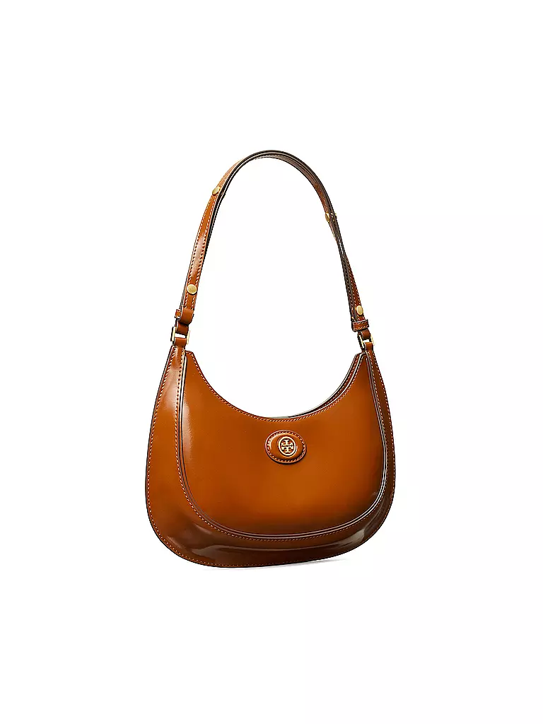 TORY BURCH | Sac en cuir - Sac à main ROBINSON SPAZZOLATO | braun
