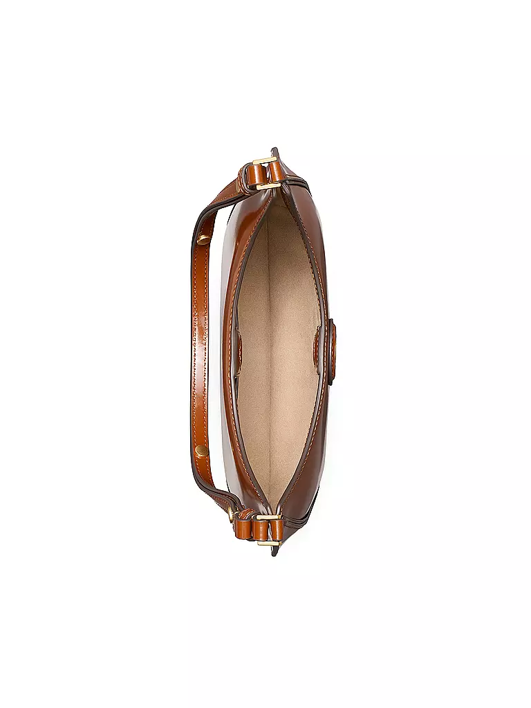TORY BURCH | Sac en cuir - Sac à main ROBINSON SPAZZOLATO | braun