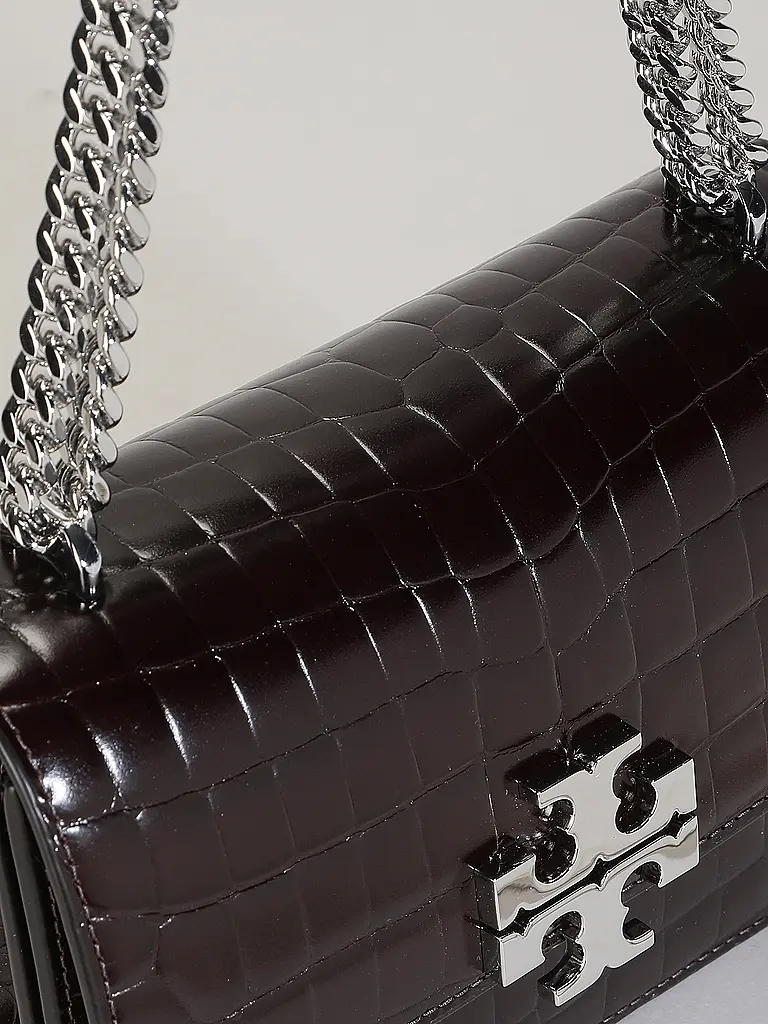 TORY BURCH | Sac en cuir - Sac bandoulière ELEANOR Small | Marron