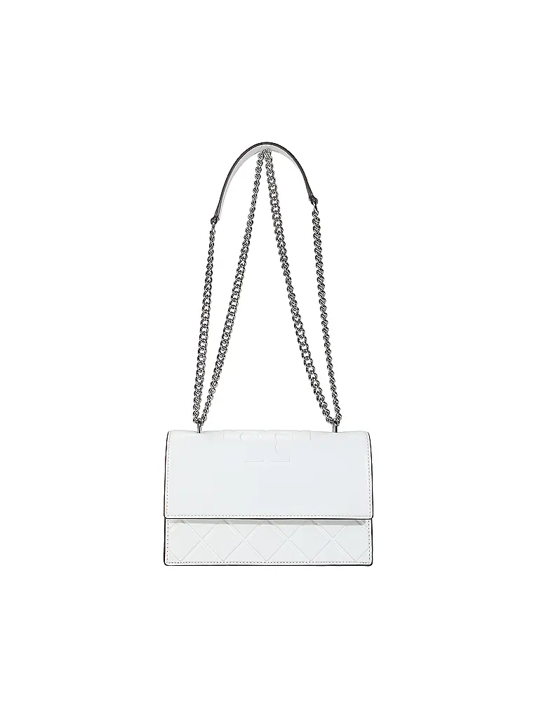 TORY BURCH | Sac en cuir - Sac bandoulière FLEMING Small | Blanc