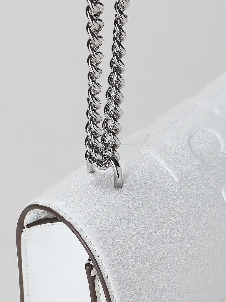 TORY BURCH | Sac en cuir - Sac bandoulière FLEMING Small | Blanc