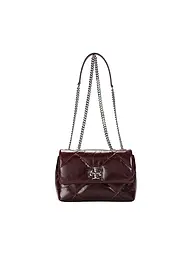 TORY BURCH | Sac en cuir - Sac bandoulière KIRA | Rouge foncé