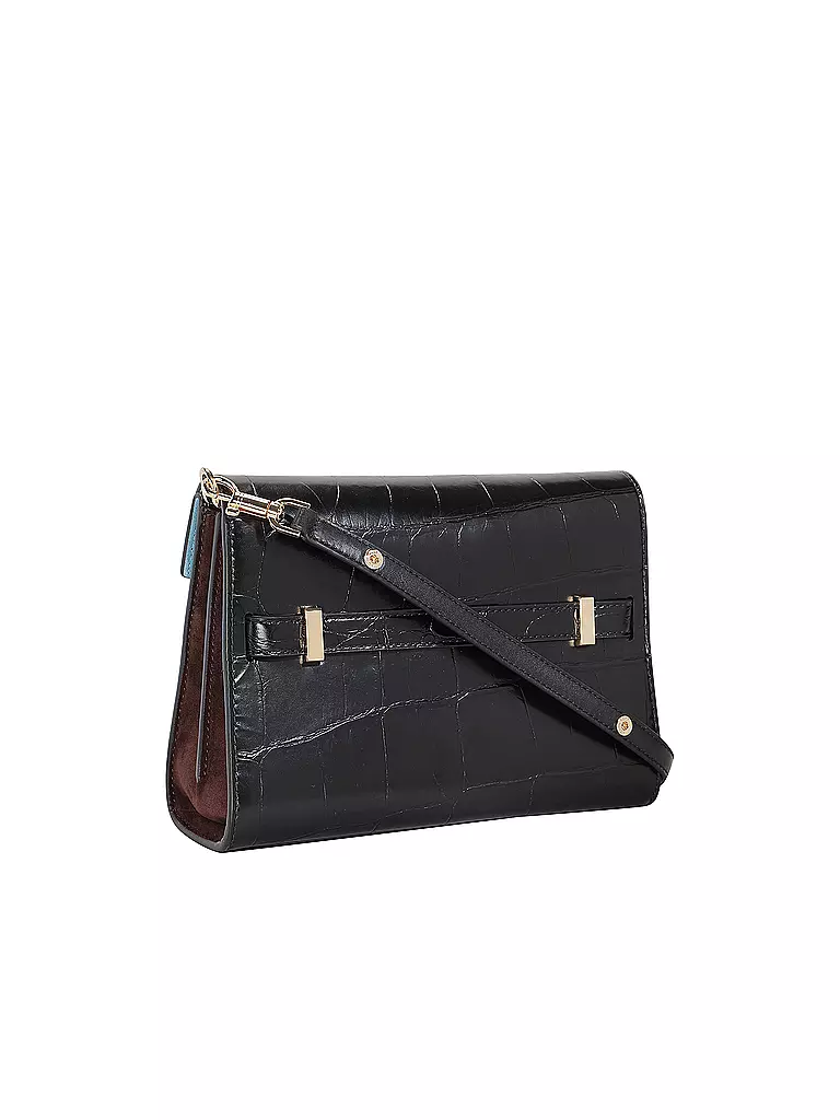 TORY BURCH | Sac en cuir - Sac bandoulière LEE RADZIWILL CROC | Noir