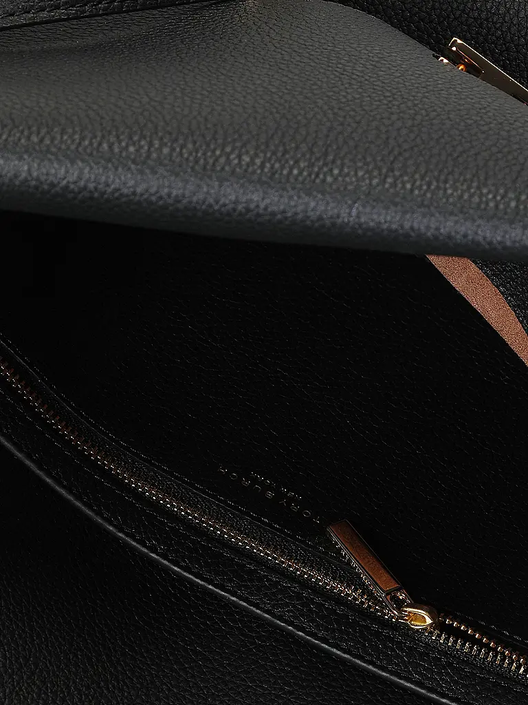 TORY BURCH | Sac en cuir - Sac bandoulière LEE RADZIWILL Large | Noir