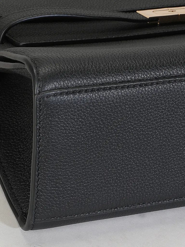 TORY BURCH | Sac en cuir - Sac bandoulière LEE RADZIWILL Large | Noir