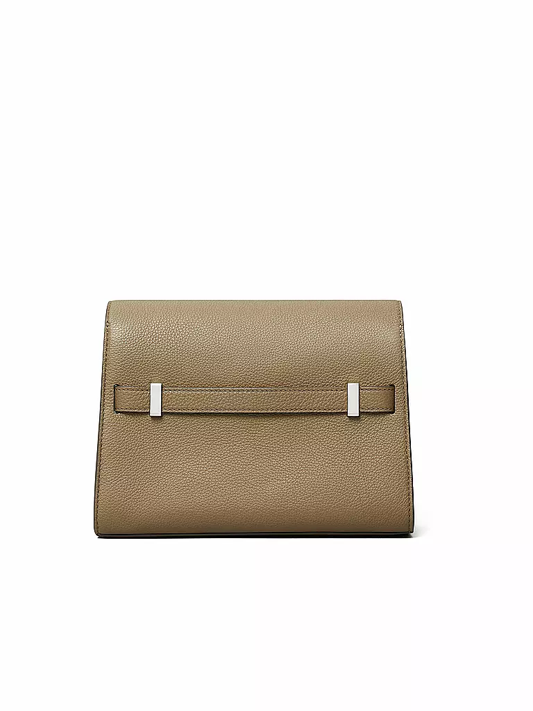 TORY BURCH | Sac en cuir - Sac bandoulière LEE SHOULDER BAG | Gris
