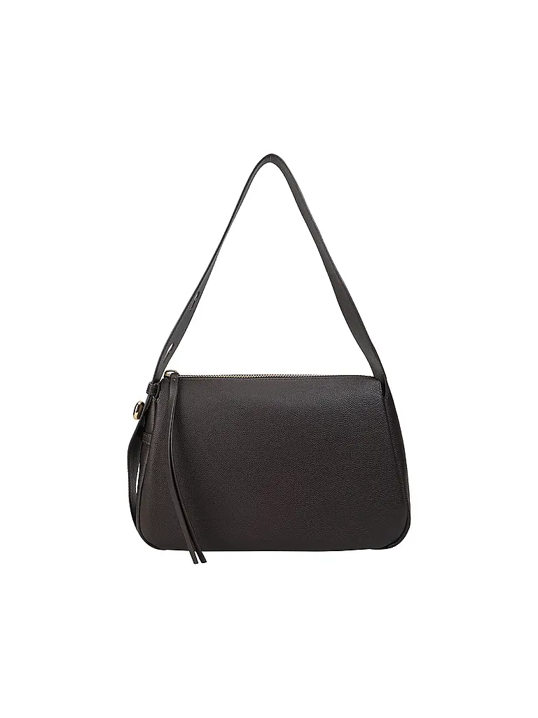 TORY BURCH | Sac en cuir - Sac bandoulière | braun