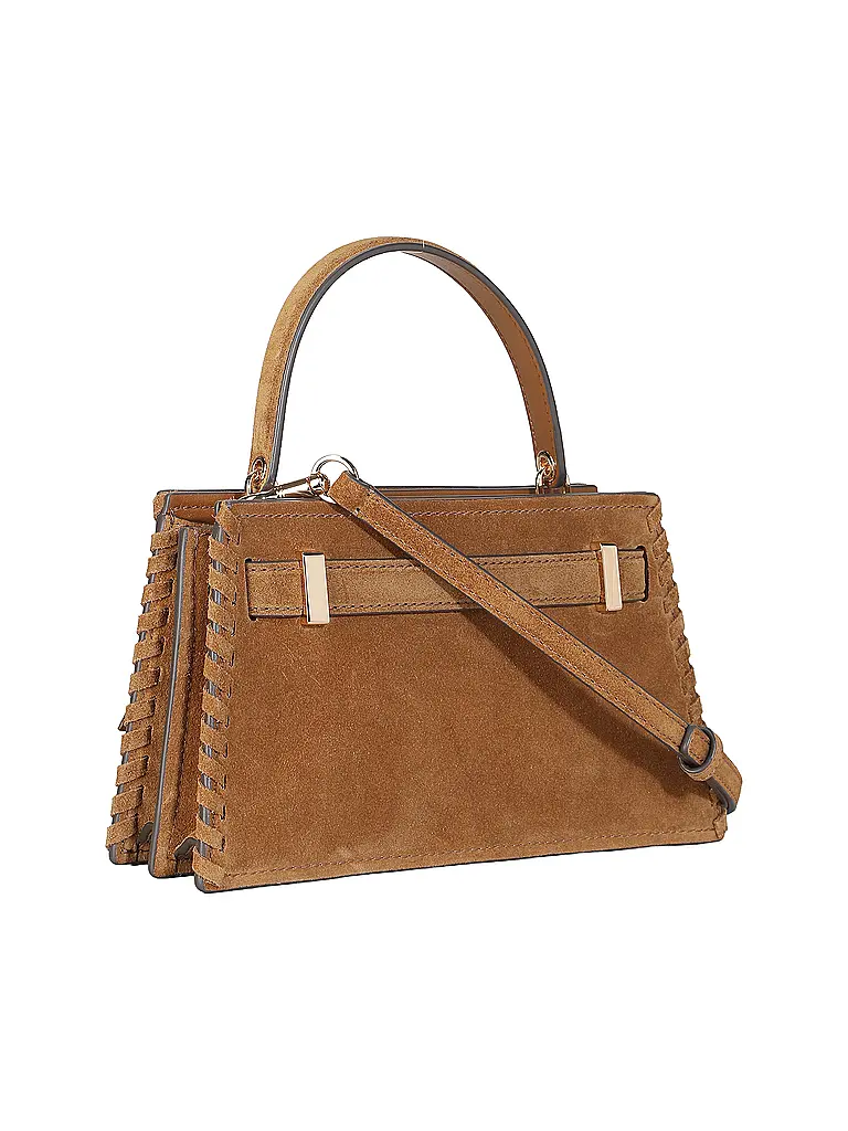 TORY BURCH | Sac en cuir - Sac porté main LEE RADZIWILL | Camel