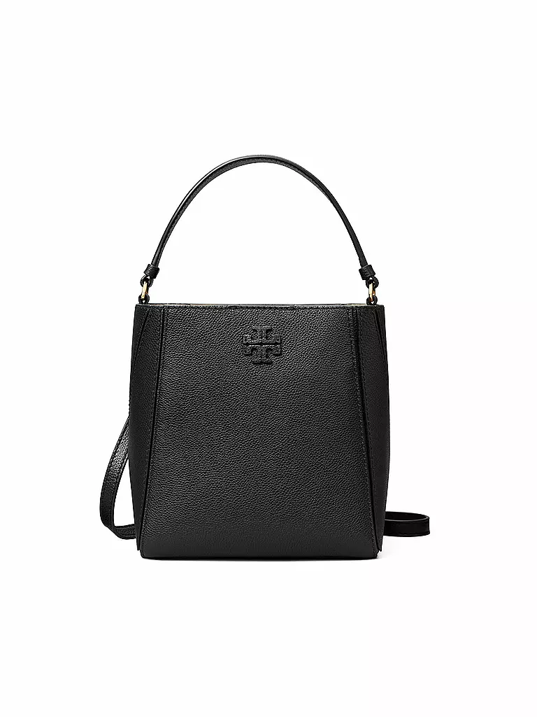 TORY BURCH | Sac en cuir - Sac seau MCGRAW | schwarz