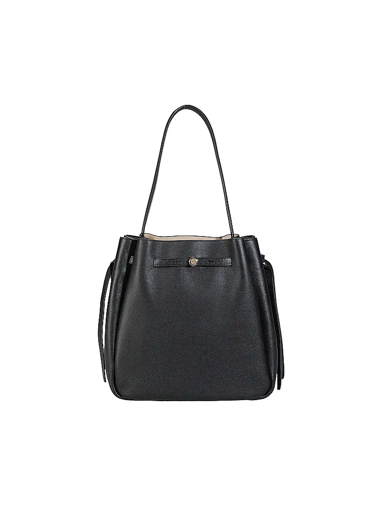 TORY BURCH | Sac en cuir - Sac seau ROMY Large | Noir