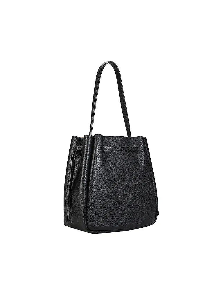 TORY BURCH | Sac en cuir - Sac seau ROMY Large | Noir