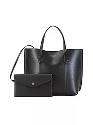 TORY BURCH | Sac en cuir - Shopper PERRY SMALL TOTE | Noir