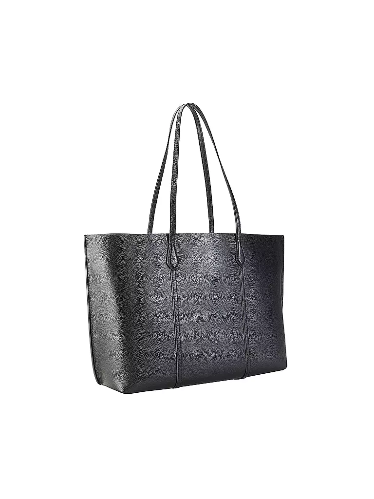 TORY BURCH | Sac en cuir - Shopper PERRY | schwarz