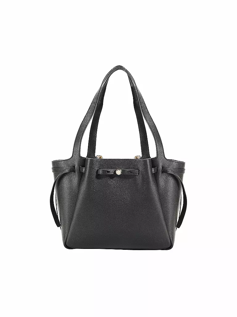 TORY BURCH | Sac en cuir - Shopper ROMY | schwarz