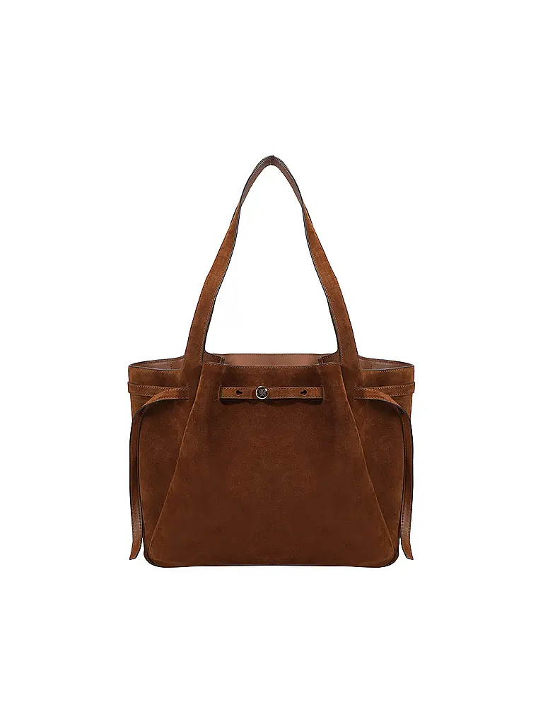 TORY BURCH | Sac en cuir - Shopper | Marron clair