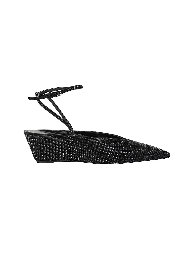 TORY BURCH | Sandalette PAVE WEDGE | Noir