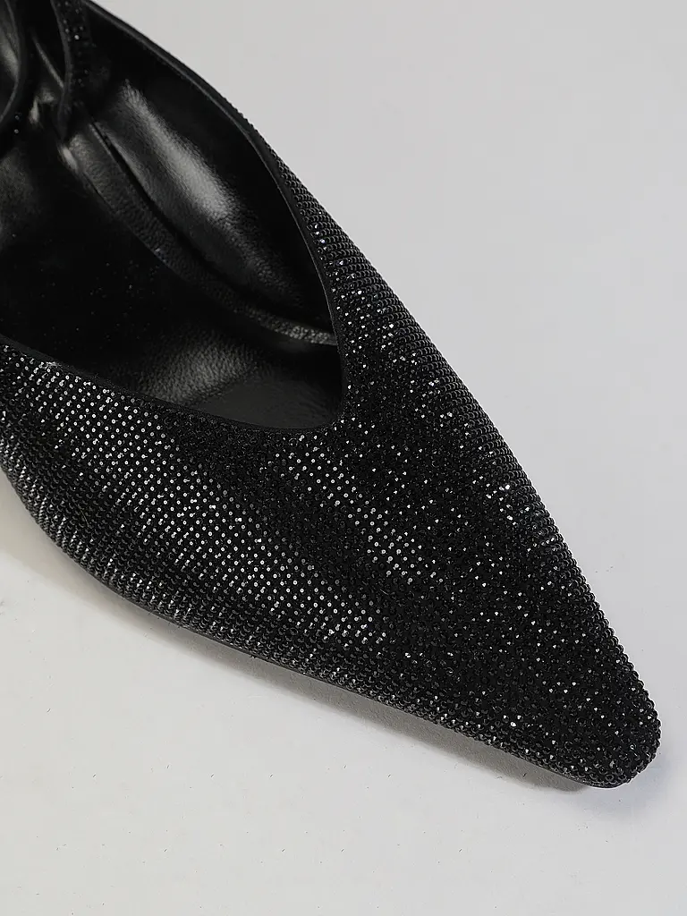 TORY BURCH | Sandalette PAVE WEDGE | Noir