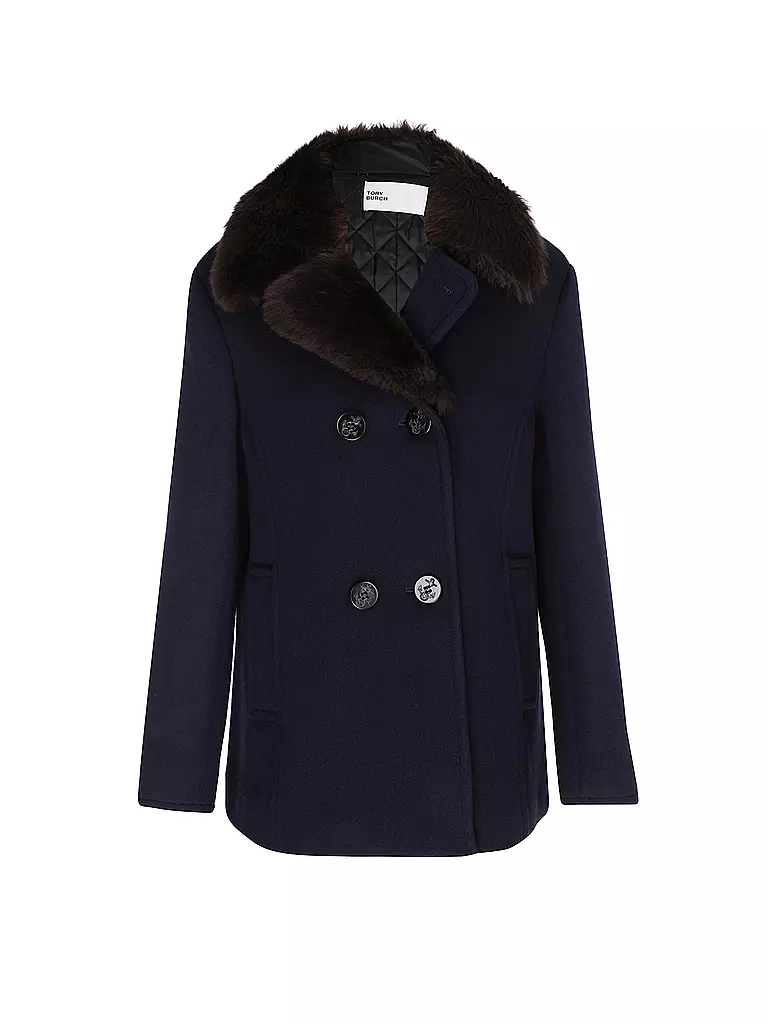 TORY BURCH | Veste en laine | dunkelblau