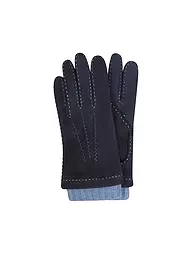 TR-HANDSCHUHE | Gants en cuir | Bleu foncé