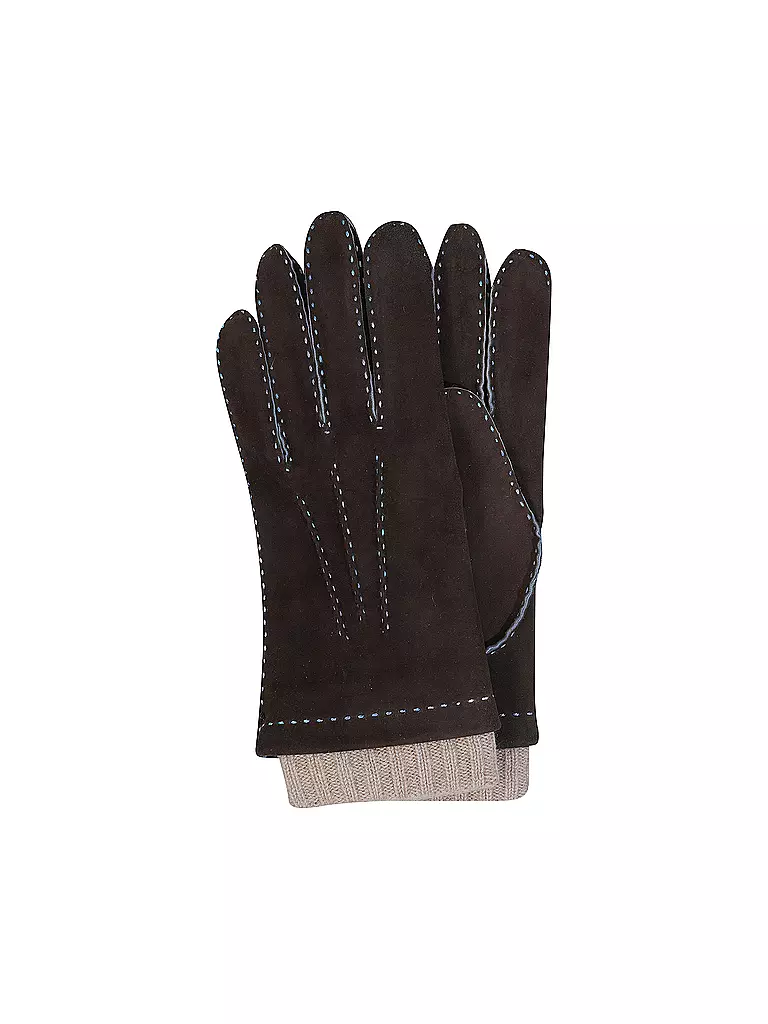 TR-HANDSCHUHE | Gants en cuir | Marron