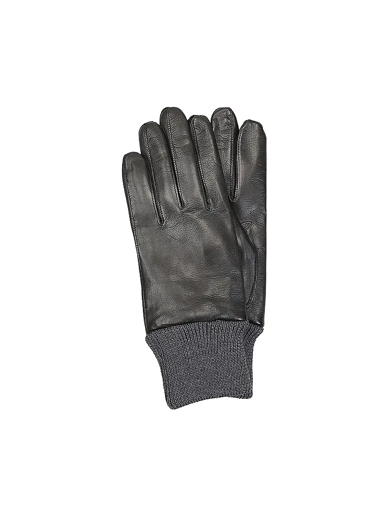 TR-HANDSCHUHE | Gants en cuir | Noir