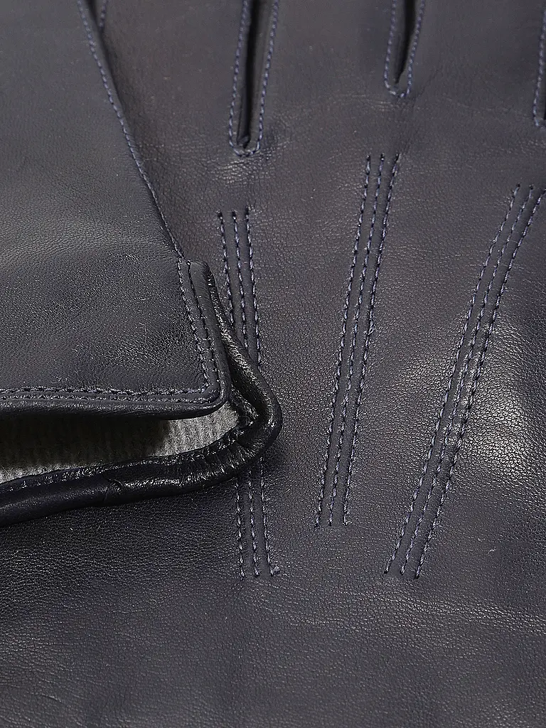 TR-HANDSCHUHE | Gants en cuir | Bleu foncé