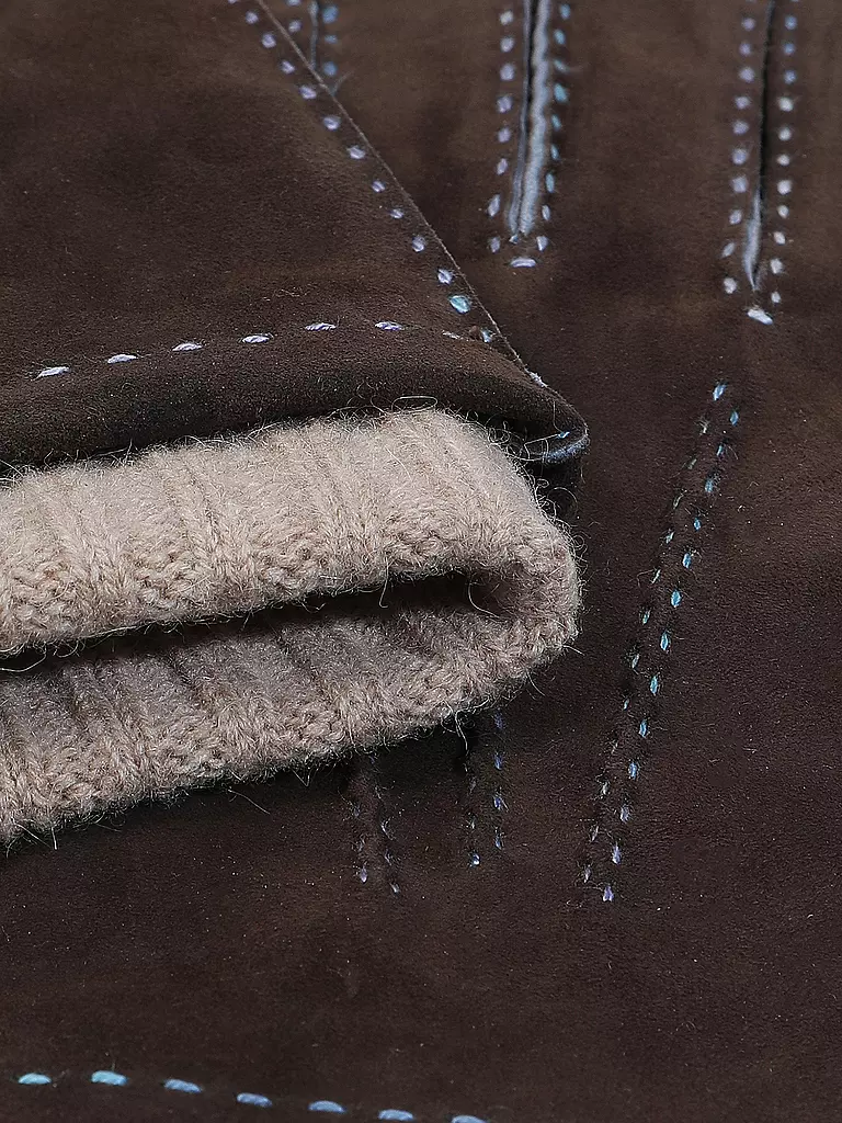 TR-HANDSCHUHE | Gants en cuir | Marron