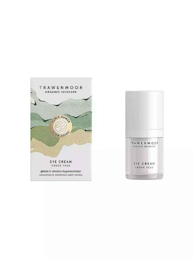 TRAWENMOOR | Crème pour les yeux - Eye Cream Refillable 15ml | Aucune couleur