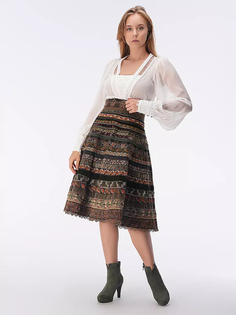 TRENTINI | Blouse traditionnelle | creme