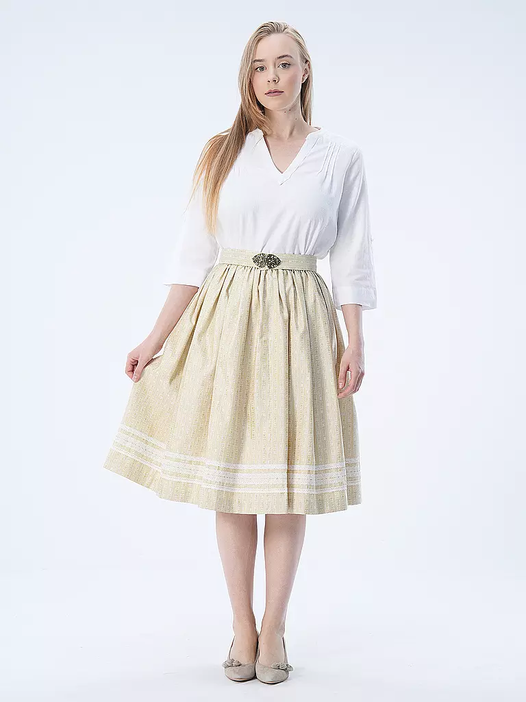 TRENTINI | Trachtenrock FREYJA | creme