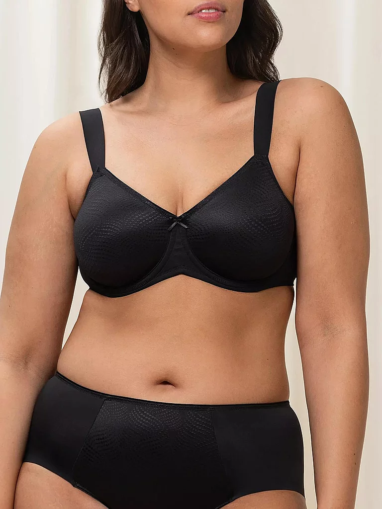  Triumph Essential Minimizer Bra Black 80F 7
