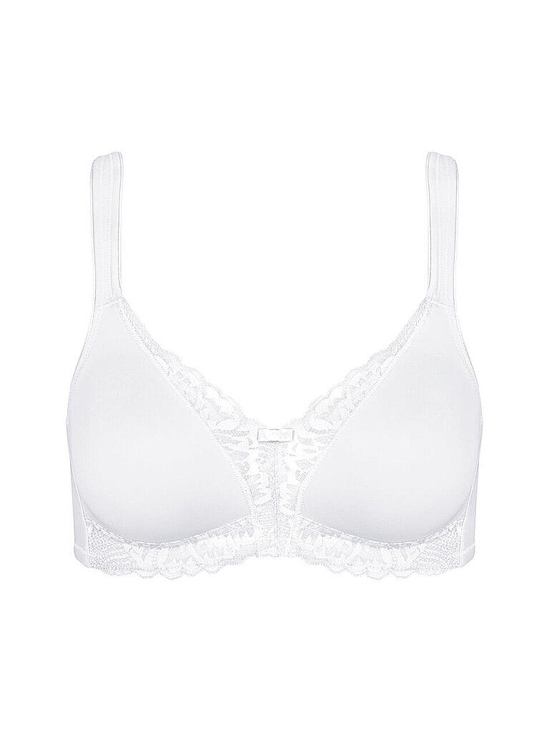 Soutien-gorge sans armatures MODERN LACE COTTON white blanc 85B