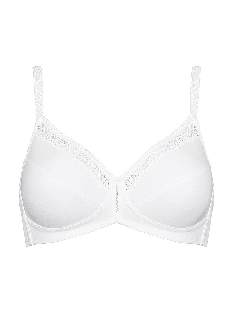Soutien-gorge sans armatures COTTON BEAUTY N white blanc 80B