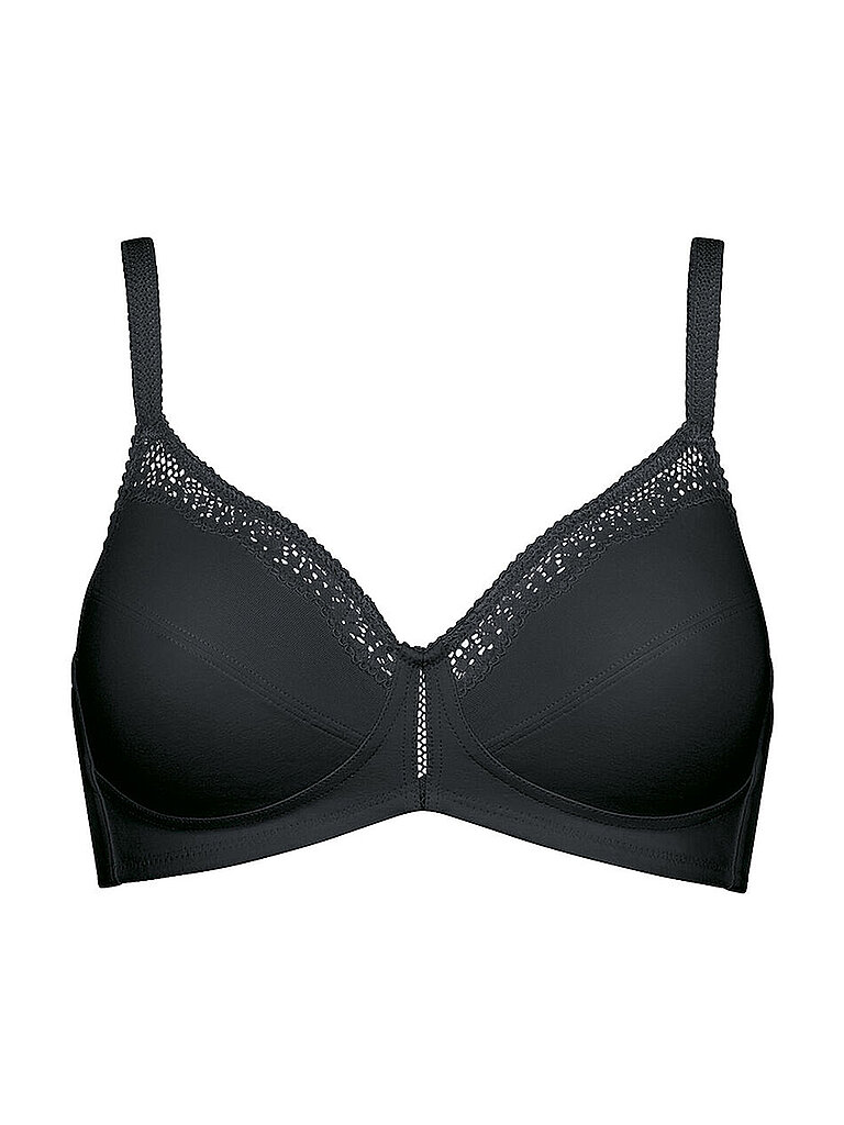 Soutien-gorge sans armatures COTTON BEAUTY N black noir 90B