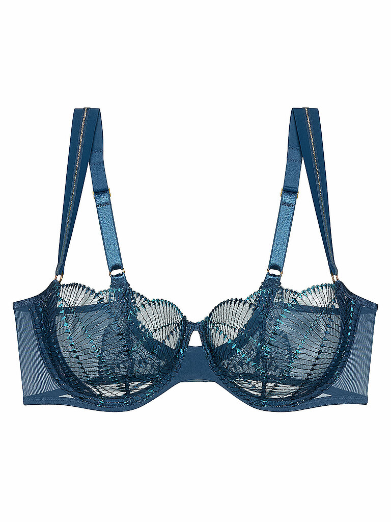 Soutien-gorge à armatures PALINA SEA FULL OF STARS bleu fumé bleu 75D