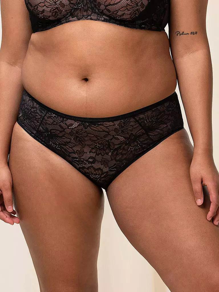 TRIUMPH | Maxi-Slip « Amourette Charm » (Noir) | 