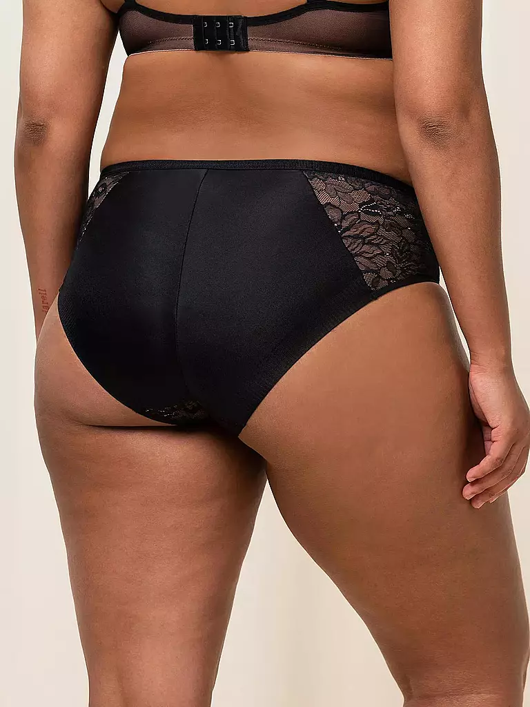 TRIUMPH | Maxi-Slip « Amourette Charm » (Noir) | 
