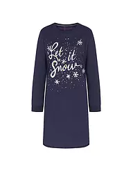 TRIUMPH | Sleepshirt - Nachthemd WINTER MOMENTS | Bleu foncé