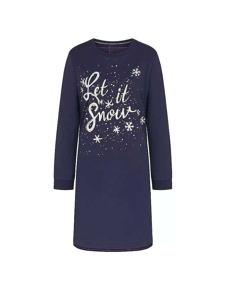 TRIUMPH | Sleepshirt - Nachthemd WINTER MOMENTS | Bleu foncé
