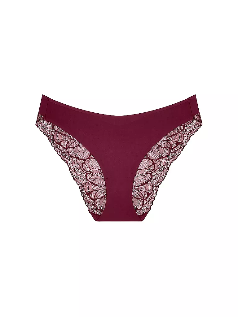 TRIUMPH | Slip BODY MAKE-UP ILLUSION LACE woodrose | Rouge foncé